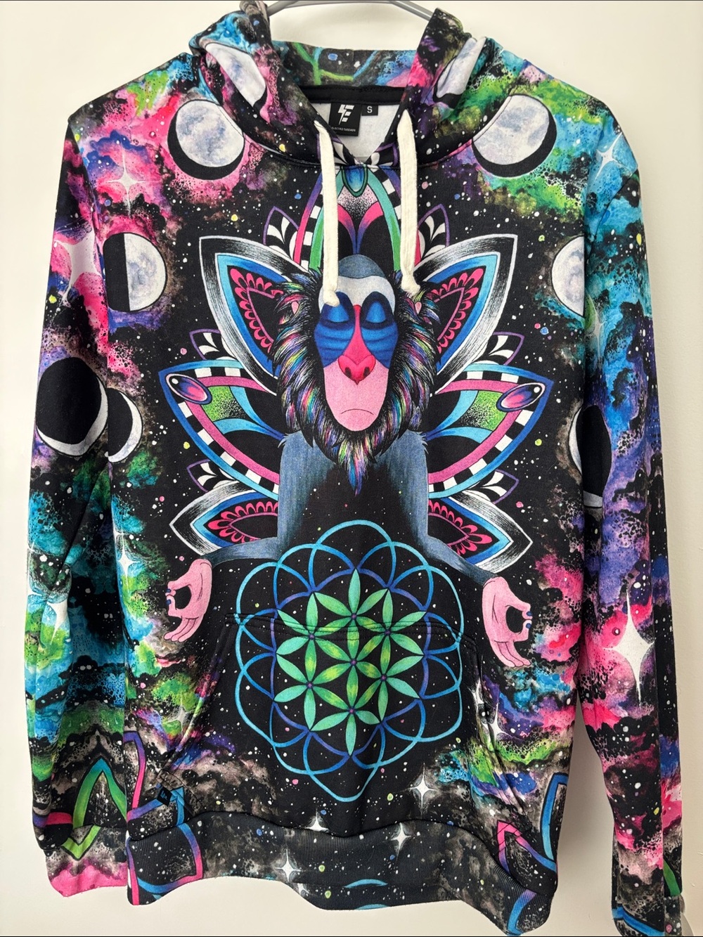 Women’s Multicolor Graphic Hoodie Jacket